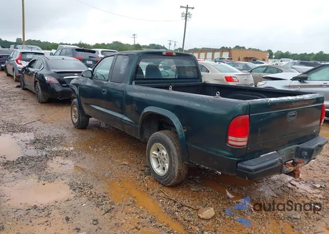 1999 Dodge Dakota Slt/Sport from USA, damaged, VIN 1B7GG22Y3XS157545